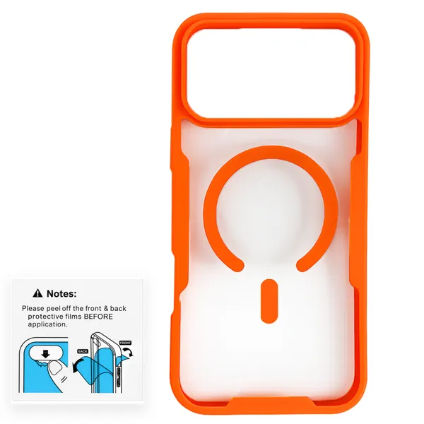 Mm tpu iphone 18 pro17 pro magsafe top narancasta 58343