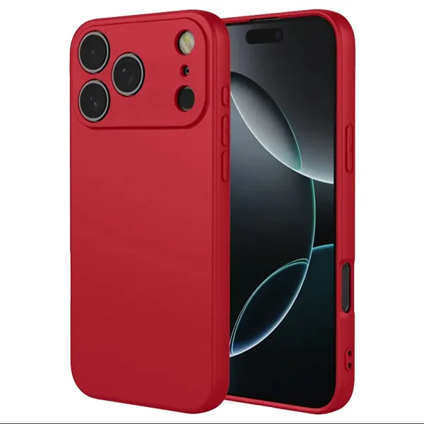 Mm tpu iphone 18 pro17 pro silicone mikro red 57326