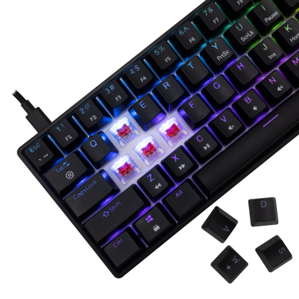 Shinobi 2 black us red switch