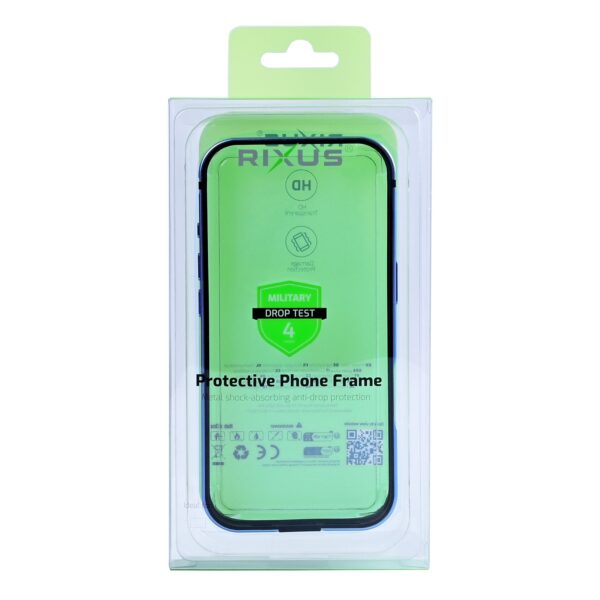 204066 57 04 Rixus Crash Guard Case For Apple iPhone 17 Titanium Black