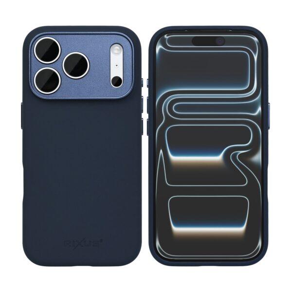 204110 57 03 Rixus ProShield Case For Apple iPhone 17 Pro 18 Pro Dark Blue