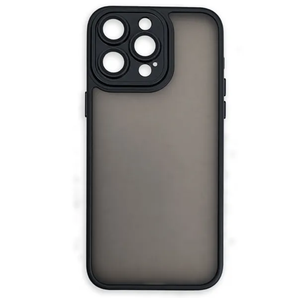 Mm tpu iphone 15 pro max matte blur black 45894