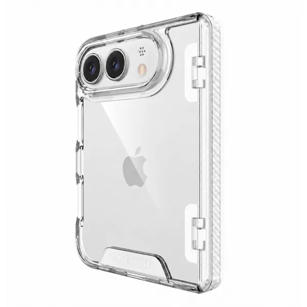 Mm tpu iphone 18 duo drop proof light clear 65667