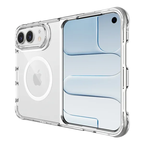Mm tpu iphone 18 duo drop proof pure magsafe clear 77722