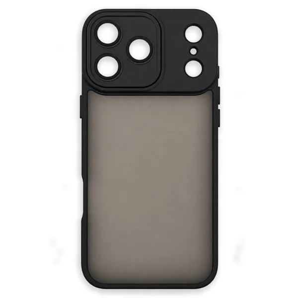 Mm tpu iphone 18 pro max17 pro max matte blur black 45347