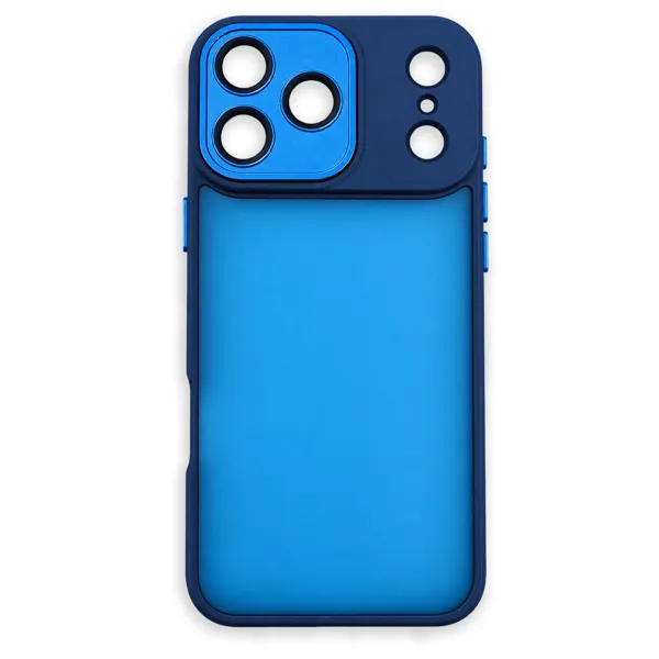 Mm tpu iphone 18 pro max17 pro max matte blur blue 25907