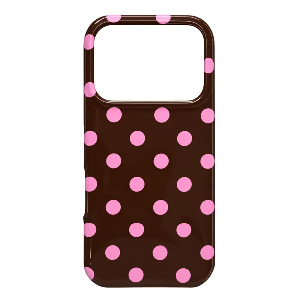 Mm tpu iphone 18 pro max17 pro max dots on brown 67200
